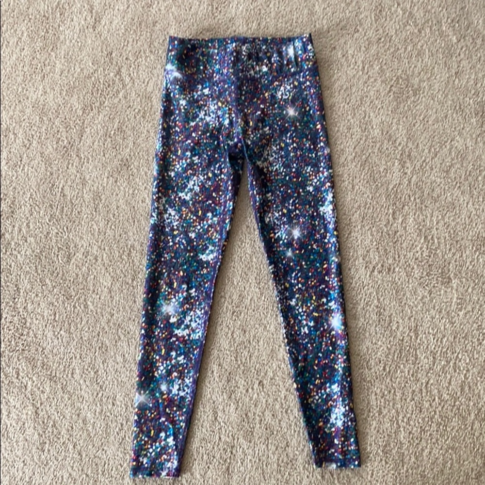 Terez ⅞ length moisture wicking workout leggings M